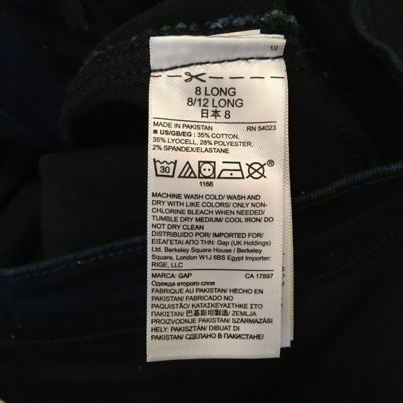 Gap 1969 Easy Legging Jeans NWOT - Picture 6 of 8